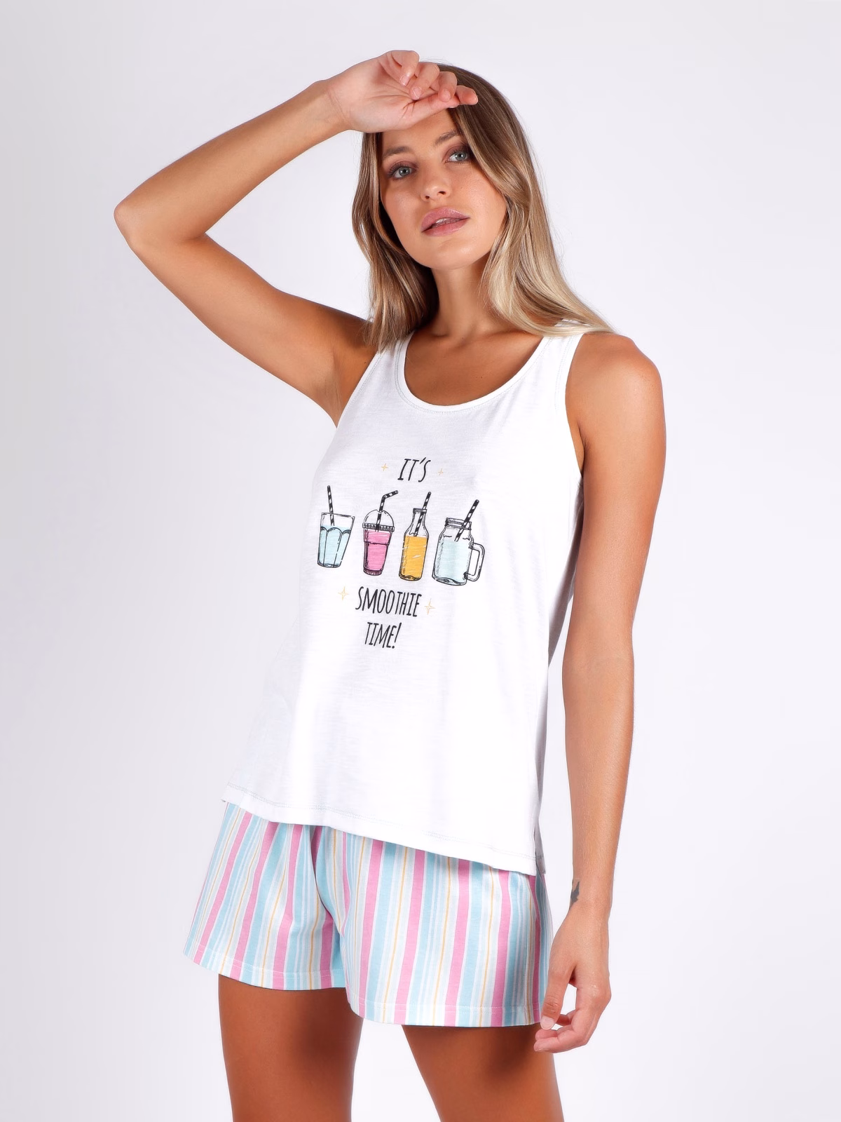 Pijama senhora alças Admas