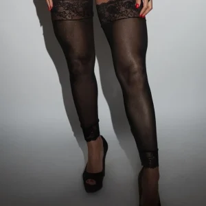 MEIA 7/8 LEGGING DE TULE