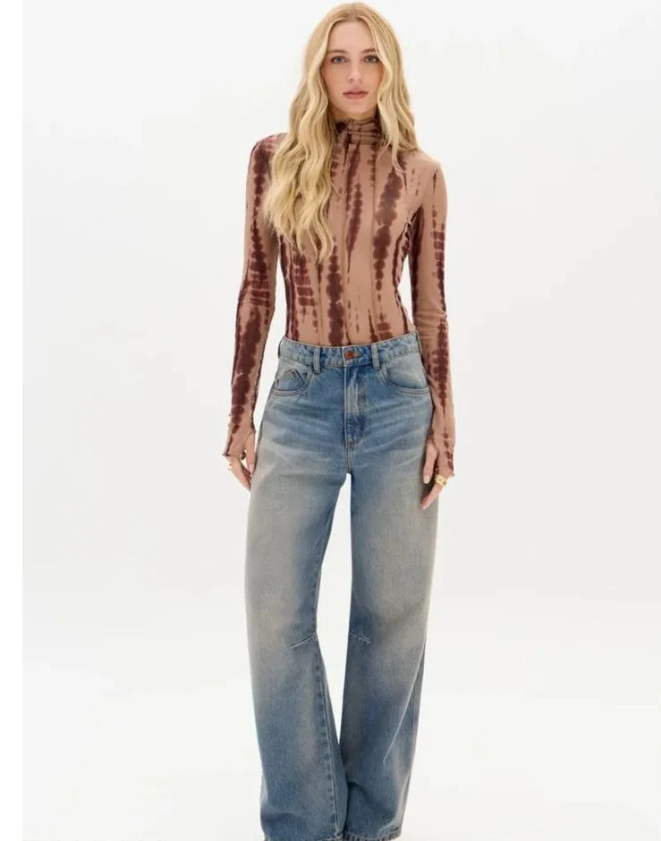 CALÇA JEANS BALLON CINTURA MÉDIA - Image 2