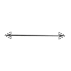 Arrow industrial piercing spike industrial piercing 14G 16G externally threaded