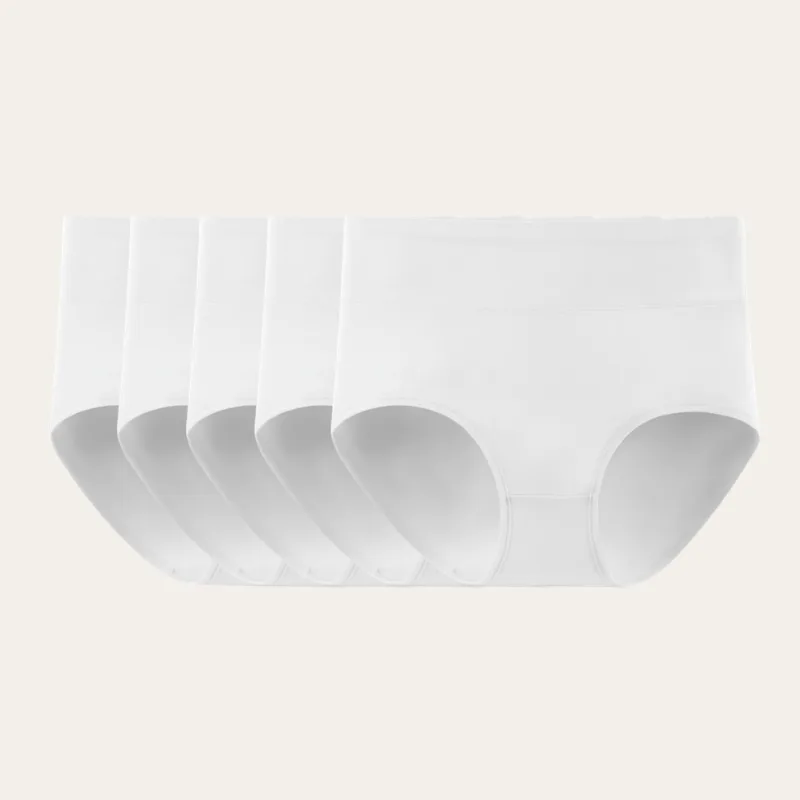 Cuecas Pure Brancas (Pack 5)