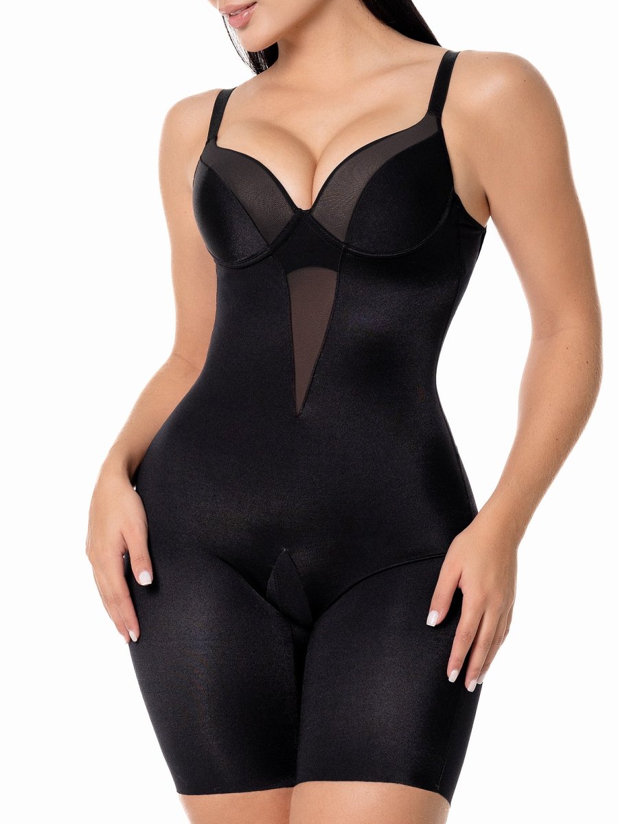 Body Modelador Meia Coxa – Realce dos Glúteos e Bojo Estruturado | BDZIN - Image 2