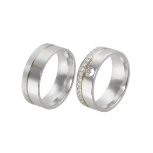 Par Aliança Prata 950 7mm