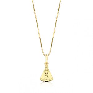 Pingente Ouro 18K N. S. Aparecida
